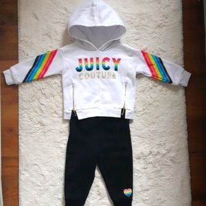 Juicy Couture baby sweatsuit 12 mths